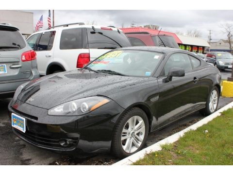 Black Pearl 2008 Hyundai Tiburon GS Black Pearl 2008 Hyundai Tiburon GS