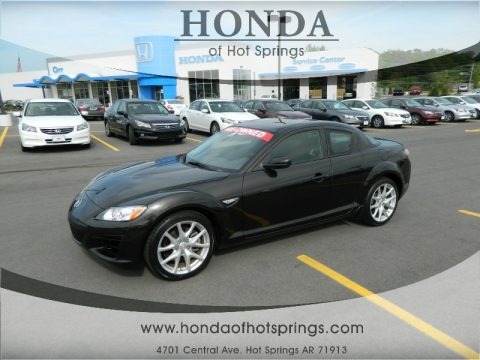 Sparkling Black Mica 2009 Mazda RX-8 Sport Sparkling Black Mica 2009 Mazda RX-8 Sport