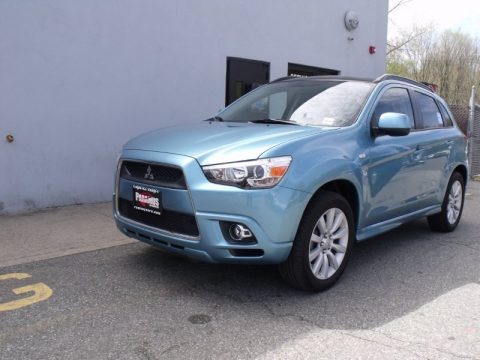 Laguna Blue Metallic 2011 Mitsubishi Outlander Sport SE AWD Laguna Blue Metallic 2011 Mitsubishi Outlander Sport SE AWD