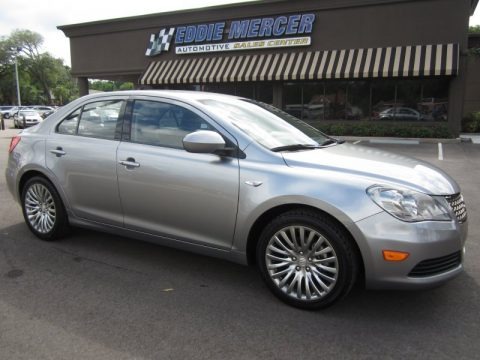 Azure Gray Metallic 2011 Suzuki Kizashi SE