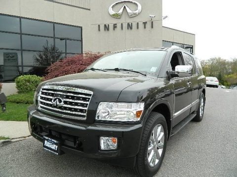 Liquid Onyx Black 2010 Infiniti QX 56 4WD