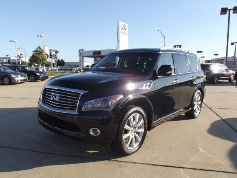Black Obsidian 2012 Infiniti QX 56 4WD