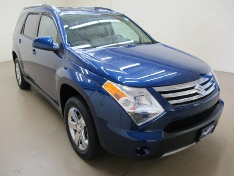 Sapphire Blue Metallic 2008 Suzuki XL7 Limited AWD