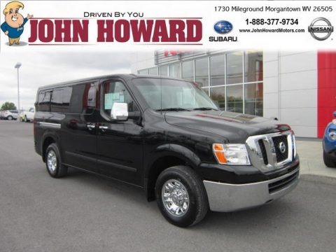 Super Black 2012 Nissan NV 3500 HD SV