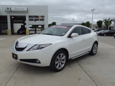 Aspen White Pearl 2010 Acura ZDX AWD Aspen White Pearl 2010 Acura ZDX AWD