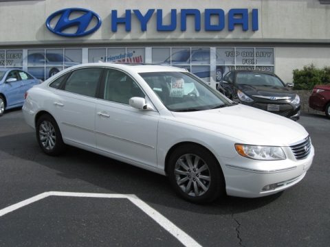 Ivory Pearl 2009 Hyundai Azera Limited Ivory Pearl 2009 Hyundai Azera Limited