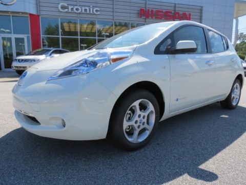 Glacier Pearl White 2012 Nissan LEAF SL Glacier Pearl White 2012 Nissan LEAF SL