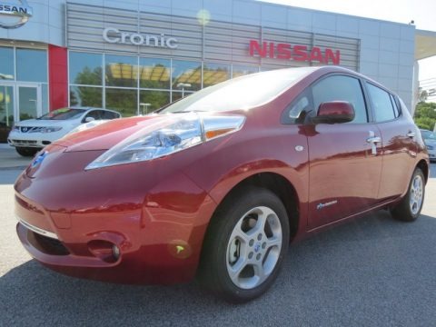 Cayenne Red 2012 Nissan LEAF SL Cayenne Red 2012 Nissan LEAF SL