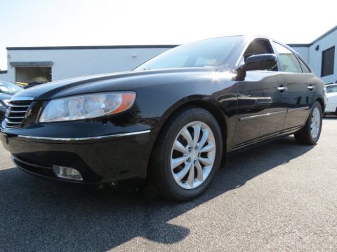 Ebony Black 2007 Hyundai Azera Limited Ebony Black 2007 Hyundai Azera Limited
