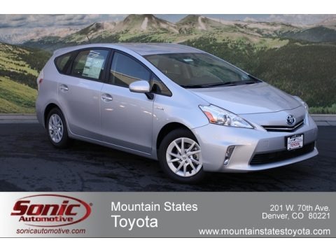 Classic Silver Metallic 2012 Toyota Prius v Two Hybrid