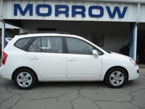 Clear White 2009 Kia Rondo LX Clear White 2009 Kia Rondo LX