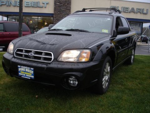 Obsidian Black Pearl 2006 Subaru Baja Turbo Obsidian Black Pearl 2006 Subaru Baja Turbo