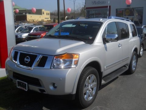Brilliant Silver 2012 Nissan Armada Platinum 4WD Brilliant Silver 2012 Nissan Armada Platinum 4WD
