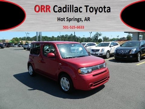 Scarlet Red Metallic 2010 Nissan Cube 1.8 S Scarlet Red Metallic 2010 Nissan Cube 1.8 S