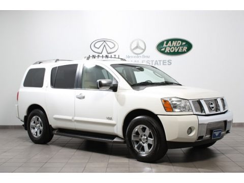 Blizzard White 2007 Nissan Armada LE 4x4 Blizzard White 2007 Nissan Armada LE 4x4