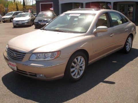 Golden Beige Metallic 2006 Hyundai Azera Limited Golden Beige Metallic 2006 Hyundai Azera Limited