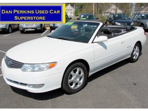 Diamond White Pearl 2002 Toyota Solara SLE V6 Convertible Diamond White Pearl 2002 Toyota Solara SLE V6 Convertible