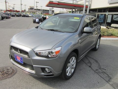 Mercury Gray Pearl 2012 Mitsubishi Outlander Sport SE AWD Mercury Gray Pearl 2012 Mitsubishi Outlander Sport SE AWD