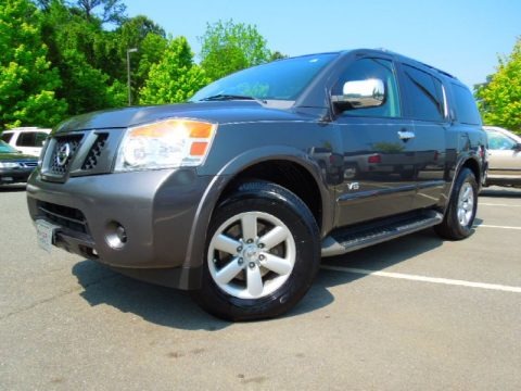 Smoke Gray 2008 Nissan Armada SE Smoke Gray 2008 Nissan Armada SE