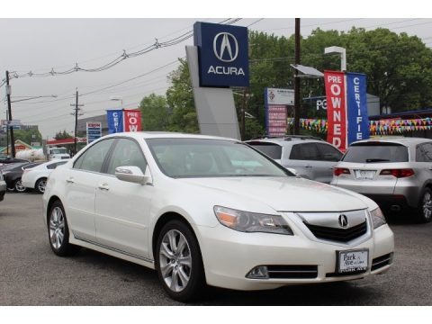 Alberta White Pearl 2010 Acura RL Technology Alberta White Pearl 2010 Acura RL Technology