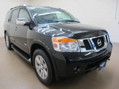Galaxy Black Metallic 2009 Nissan Armada SE 4WD Galaxy Black Metallic 2009 Nissan Armada SE 4WD