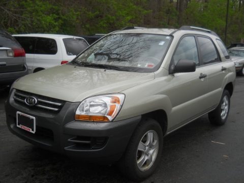 Champagne Metallic 2008 Kia Sportage LX
