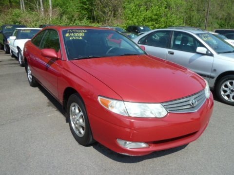 Red Flame Metallic 2002 Toyota Solara SE Coupe Red Flame Metallic 2002 Toyota Solara SE Coupe