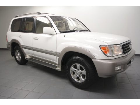 Natural White 2002 Toyota Land Cruiser Natural White 2002 Toyota Land Cruiser