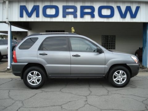 Steel Silver Metallic 2008 Kia Sportage LX V6 4x4