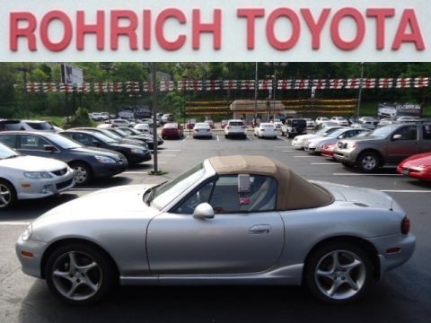 Crystal Blue Metallic 2002 Mazda MX-5 Miata LS Roadster Crystal Blue Metallic 2002 Mazda MX-5 Miata LS Roadster
