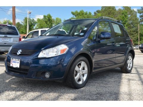 Deep Sea Blue Metallic 2010 Suzuki SX4 Crossover Touring AWD Deep Sea Blue Metallic 2010 Suzuki SX4 Crossover Touring AWD