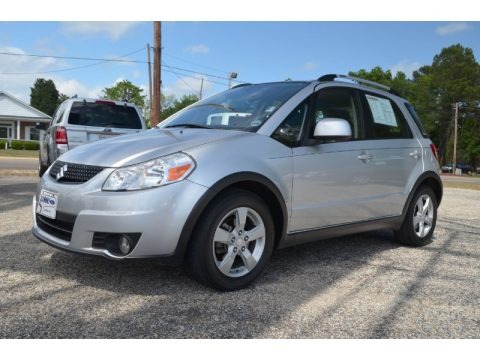 Quicksilver Metallic 2010 Suzuki SX4 Crossover Touring AWD