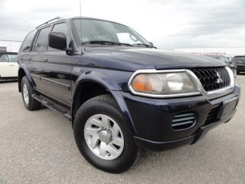 Memphis Blue Pearl 2003 Mitsubishi Montero Sport XLS 4x4 Memphis Blue Pearl 2003 Mitsubishi Montero Sport XLS 4x4