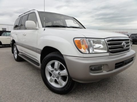 Natural White 2003 Toyota Land Cruiser Natural White 2003 Toyota Land Cruiser