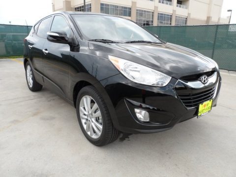 Ash Black 2012 Hyundai Tucson Limited