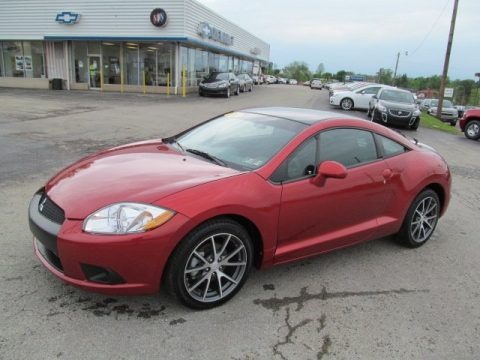 Rave Red 2012 Mitsubishi Eclipse GS Sport Coupe