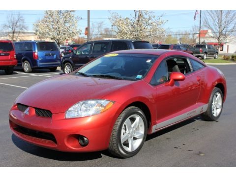 Sunset Orange Pearlescent 2008 Mitsubishi Eclipse GS Coupe