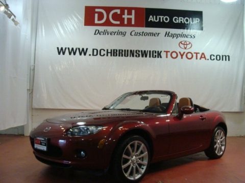 Copper Red Mica 2006 Mazda MX-5 Miata Grand Touring Roadster Copper Red Mica 2006 Mazda MX-5 Miata Grand Touring Roadster