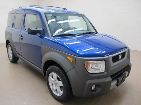 Fiji Blue Pearl 2004 Honda Element EX AWD
