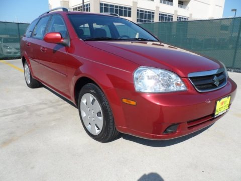 Fusion Red Metallic 2006 Suzuki Forenza Wagon