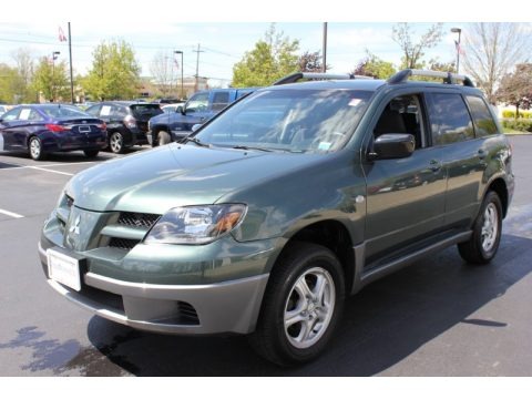 Lofty Green Pearl 2004 Mitsubishi Outlander LS AWD Lofty Green Pearl 2004 Mitsubishi Outlander LS AWD