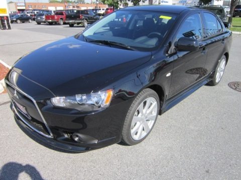 Tarmac Black Pearl 2012 Mitsubishi Lancer GT