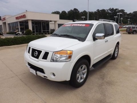 Blizzard White 2011 Nissan Armada SV Blizzard White 2011 Nissan Armada SV