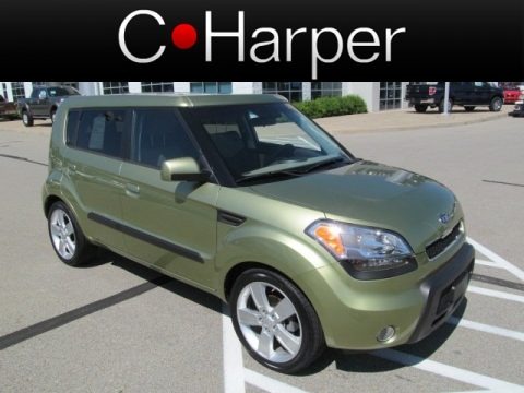 Alien Green 2010 Kia Soul !