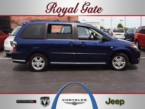 Strato Blue Mica 2006 Mazda MPV LX Strato Blue Mica 2006 Mazda MPV LX