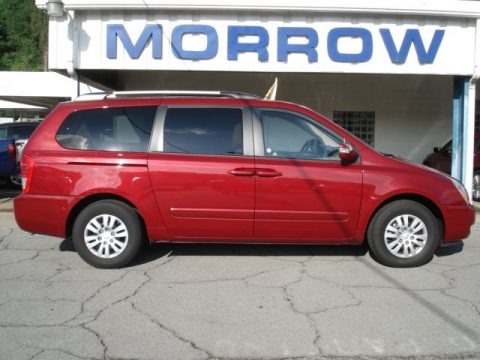 Claret Red 2011 Kia Sedona LX Claret Red 2011 Kia Sedona LX