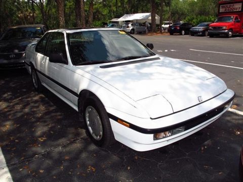 Frost White 1990 Honda Prelude Si