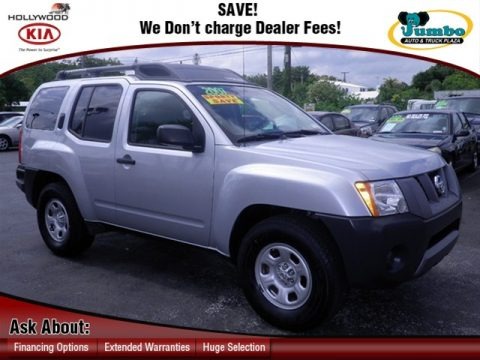 Silver Lightning Metallic 2007 Nissan Xterra X Silver Lightning Metallic 2007 Nissan Xterra X