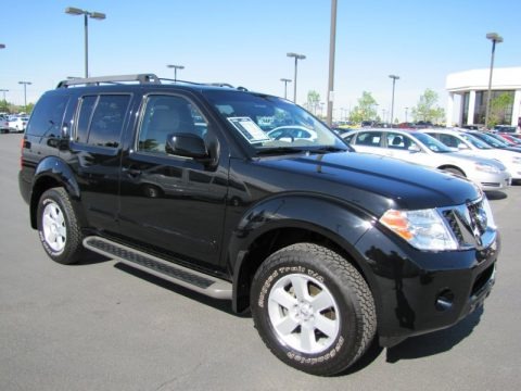 Super Black 2008 Nissan Pathfinder SE 4x4 Super Black 2008 Nissan Pathfinder SE 4x4