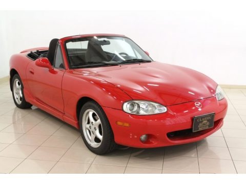 Classic Red 2001 Mazda MX-5 Miata Roadster Classic Red 2001 Mazda MX-5 Miata Roadster